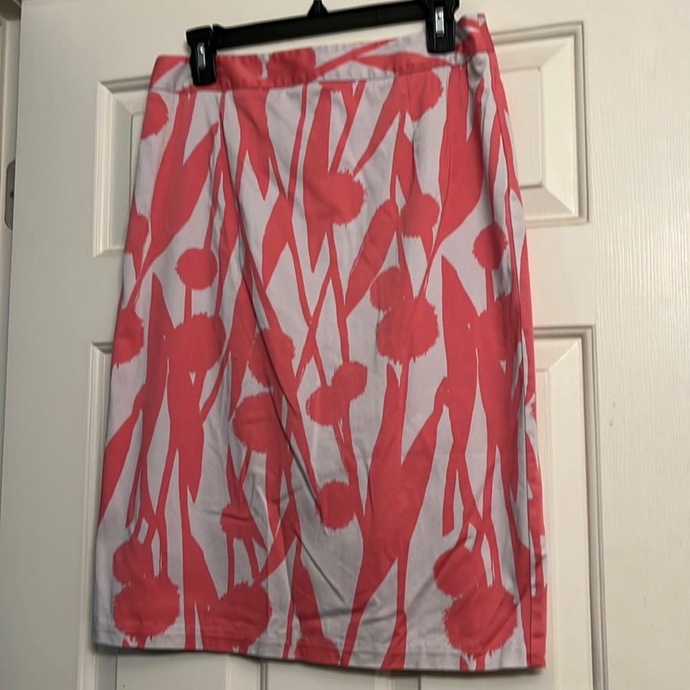 Boden Pink and Gray Skirt US8L